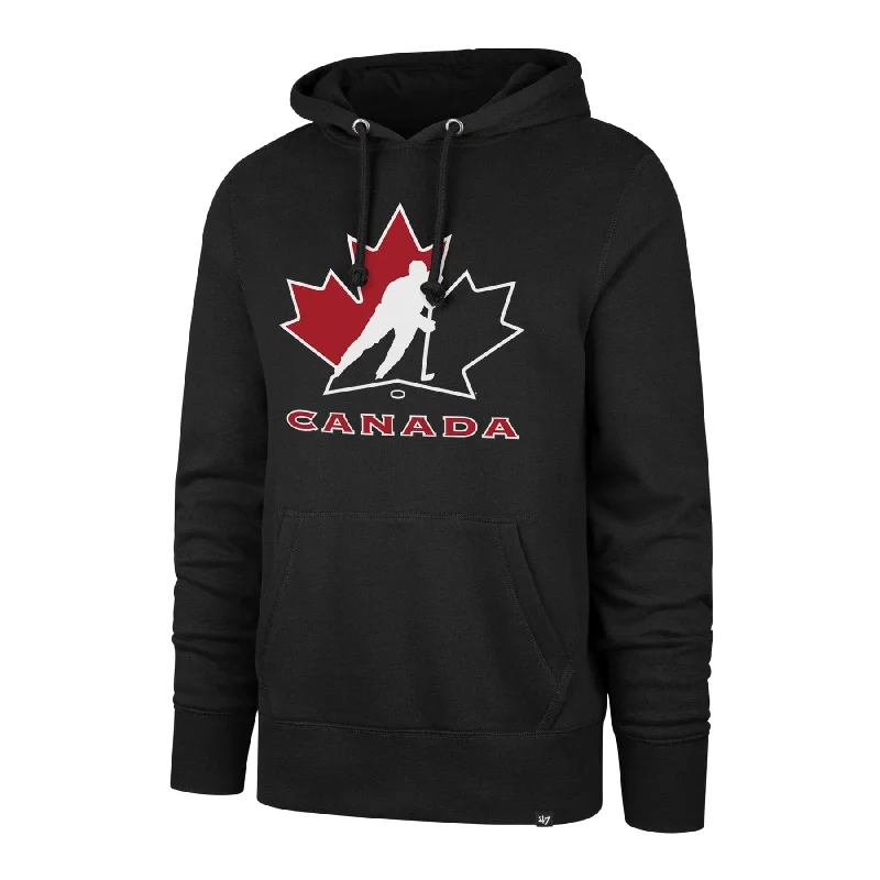 High Street Fashion 47 Brand Imprint Headline Pullover Mens Hoody - Hockey Canada