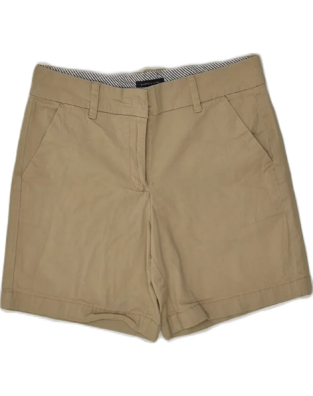 Lace Design TOMMY HILFIGER Womens Casual Shorts US 6 Medium W32 Beige Cotton
