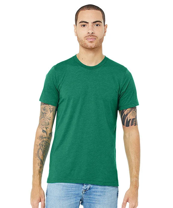 Cool Breeze At Night 3413 - Bella + Canvas Unisex Triblend Short-Sleeve T-Shirt | Kelly Triblend Cool Breeze At Night 3413 - Bella + Canvas Unisex Triblend Short-Sleeve T-Shirt | Kelly Triblend