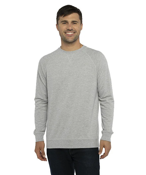 Elegant Classic N9000 - Next Level Unisex French Terry Raglan Sweatshirt | Heather Grey Elegant Classic N9000 - Next Level Unisex French Terry Raglan Sweatshirt | Heather Grey