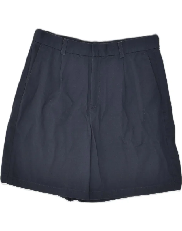 Outdoor Trend DOCKERS Womens Casual Shorts UK 12 Medium W30 Navy Blue Cotton