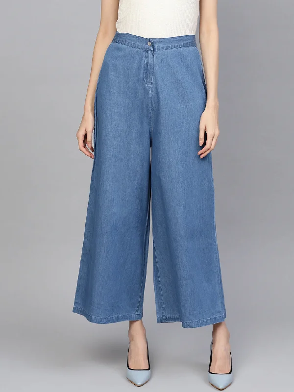 Personalized Clothing Blue Denim Pants