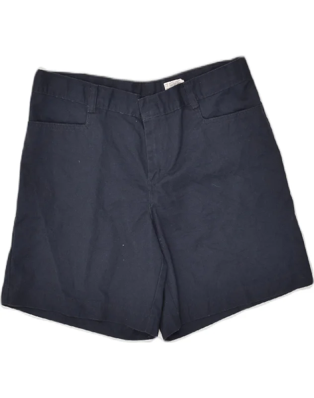 Leisure Travel DICKIES Womens Casual Shorts UK 20 2XL W34  Navy Blue Cotton