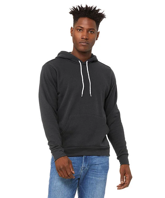 Timeless Comfort 3719 - Bella + Canvas Unisex Sponge Fleece Pullover Hooded Sweatshirt | DTG Dark Grey Timeless Comfort 3719 - Bella + Canvas Unisex Sponge Fleece Pullover Hooded Sweatshirt | DTG Dark Grey