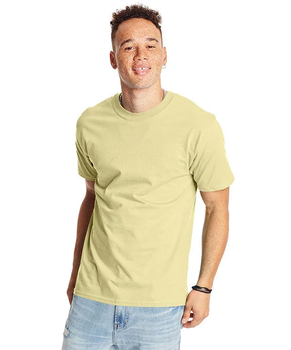 Renaissance Style 5180 - Hanes Adult Beefy-T® T-Shirt | Lemon Meringue