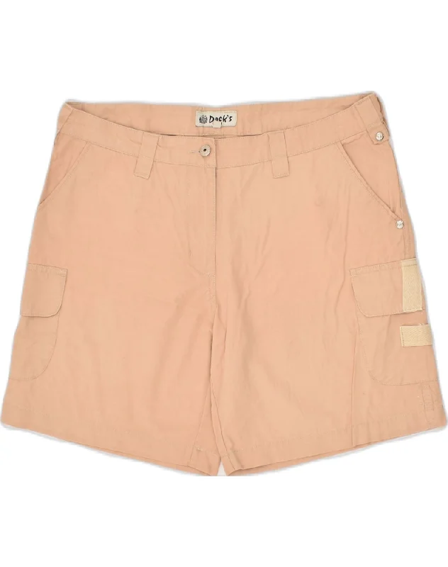Casual And Casual DACK'S Womens Cargo Shorts IT 46 Large W34 Beige Cotton