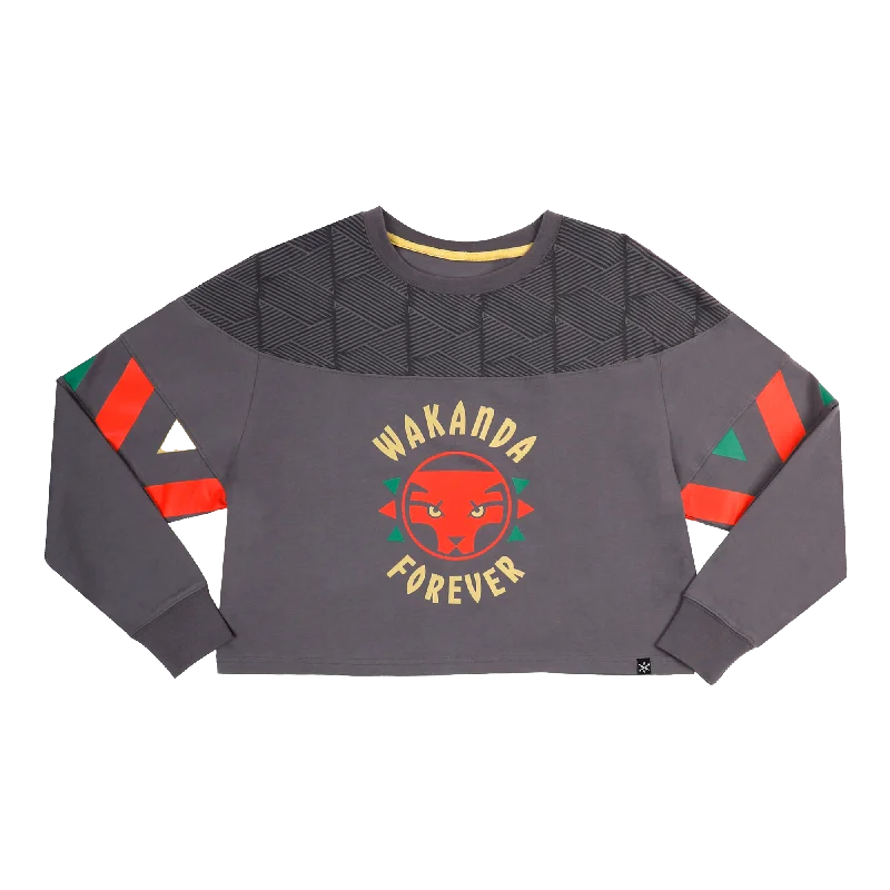 Fashion Must-have Wakanda Forever Cropped Top