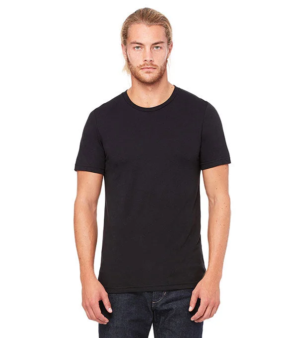 Elegant Style 3413 - Bella + Canvas Unisex Triblend Short-Sleeve T-Shirt | Solid Black Triblend Elegant Style 3413 - Bella + Canvas Unisex Triblend Short-Sleeve T-Shirt | Solid Black Triblend