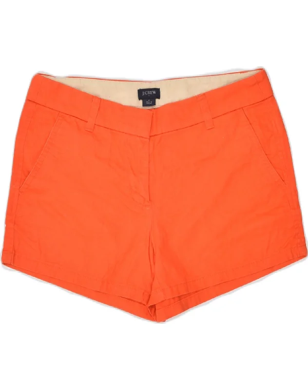 Cozy Pants J. CREW Womens Chino Shorts US 4 Small W30  Orange Cotton