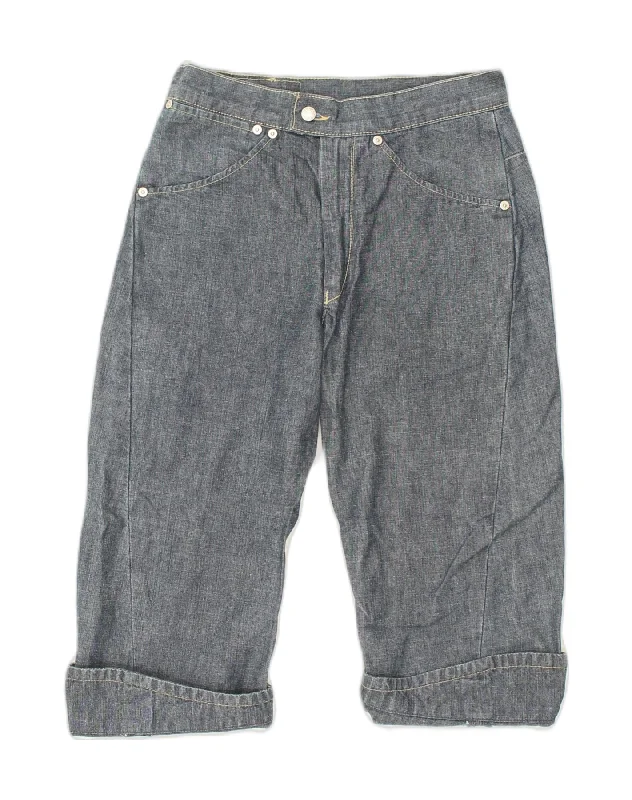 Casual Choice LEVI'S Womens Bermuda Shorts W26 Small Grey Cotton