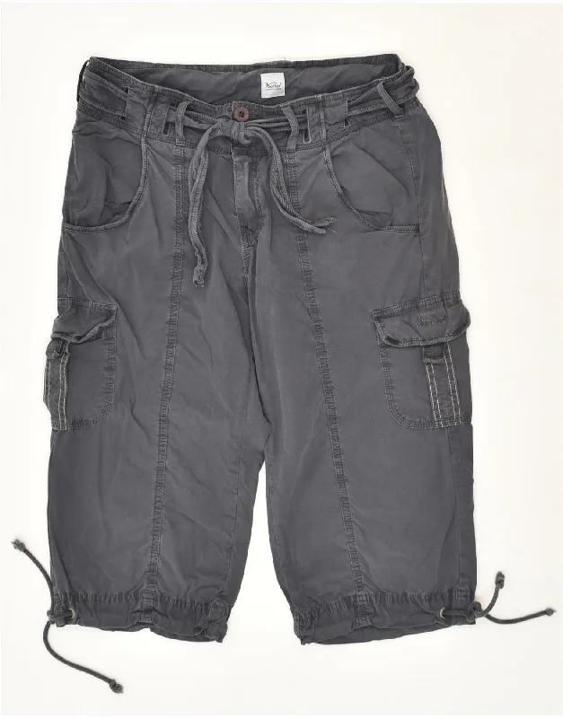 Youthful Style WOOLRICH Womens Bermuda Shorts W29 Medium  Grey Cotton
