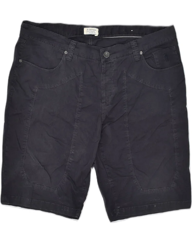 Perfect Tailoring JECKERSON Womens Chino Shorts W40 XL Black Cotton