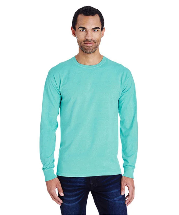 Exquisite Craftsmanship GDH200 - ComfortWash by Hanes Unisex Garment-Dyed Long-Sleeve T-Shirt | Mint Exquisite Craftsmanship GDH200 - ComfortWash by Hanes Unisex Garment-Dyed Long-Sleeve T-Shirt | Mint