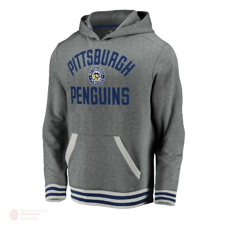 Comfort Fit Pittsburgh Penguins Fanatics Upperclassmen Vintage Pullover Mens Hoodie