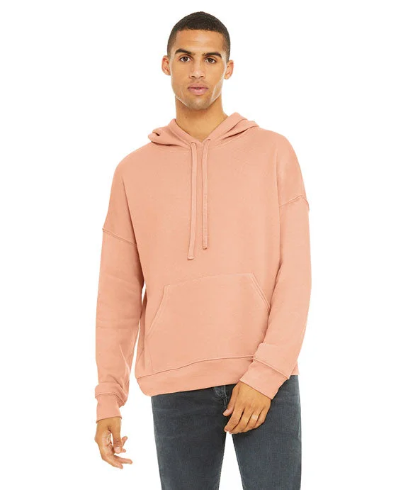 Minimal Comfort 3729 - Bella + Canvas Unisex Sponge Fleece Pullover DTM Hoodie | Peach Minimal Comfort 3729 - Bella + Canvas Unisex Sponge Fleece Pullover DTM Hoodie | Peach