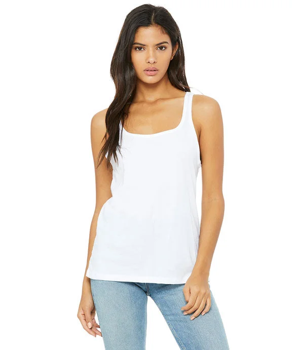 Street Show-off Style 6488 - Bella + Canvas Ladies Relaxed Jersey Tank Top | White