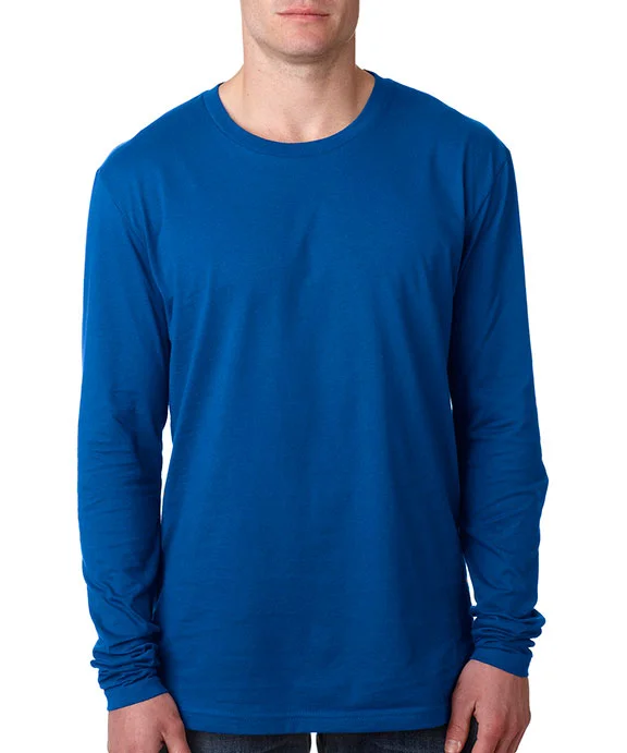 Design sense N3601 - Next Level Mens Premium Fitted Long Sleeve Crew Neck T-Shirt | Royal Design sense N3601 - Next Level Mens Premium Fitted Long Sleeve Crew Neck T-Shirt | Royal