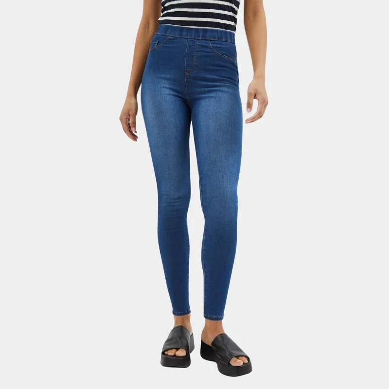 Fashionable And Fashionable Ladies High Waisted Jeggings