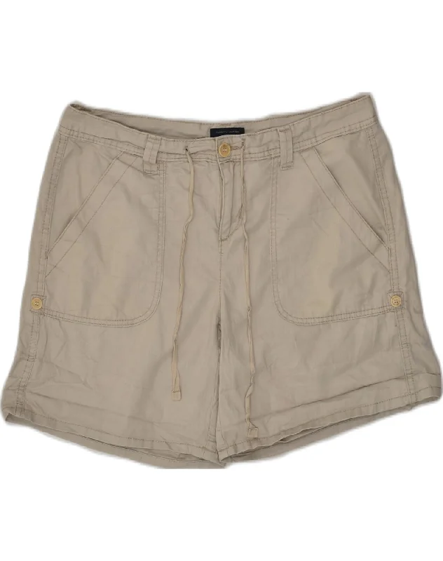 Fun and cute TOMMY HILFIGER Womens Chino Shorts US 10 Large W34 Beige Cotton