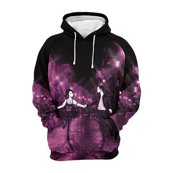 Trendy Traveler Anime Rabusutori Hoodie