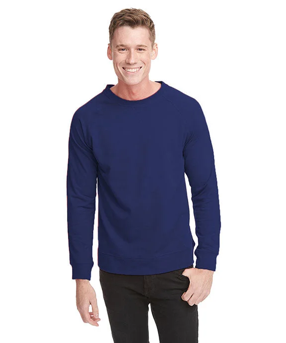 Fresh And Simple N9000 - Next Level Unisex French Terry Raglan Sweatshirt | Cool Blue Fresh And Simple N9000 - Next Level Unisex French Terry Raglan Sweatshirt | Cool Blue