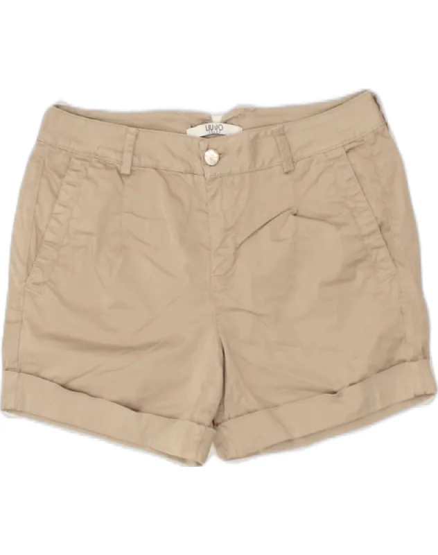 Urban Style LIU JO Womens Chino Shorts W30 Medium  Beige