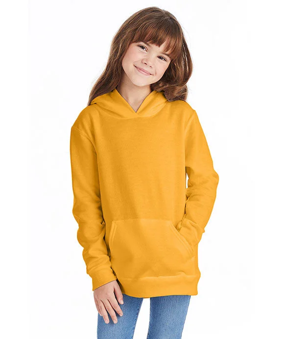 Age-reducing Style P470 - Hanes Youth ComfortBlend® EcoSmart® Hooded Pullover | Gold Age-reducing Style P470 - Hanes Youth ComfortBlend® EcoSmart® Hooded Pullover | Gold