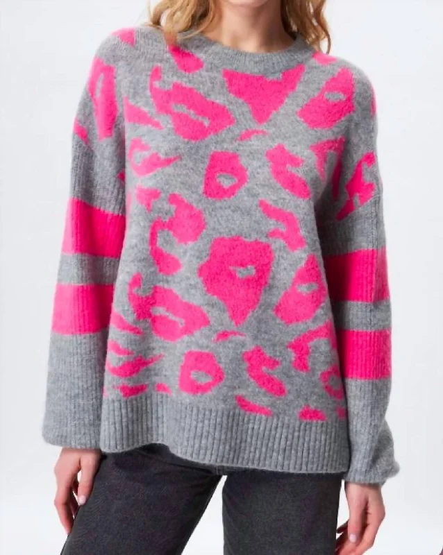 Multi-functional style Phinn Sweater In Lava Stone