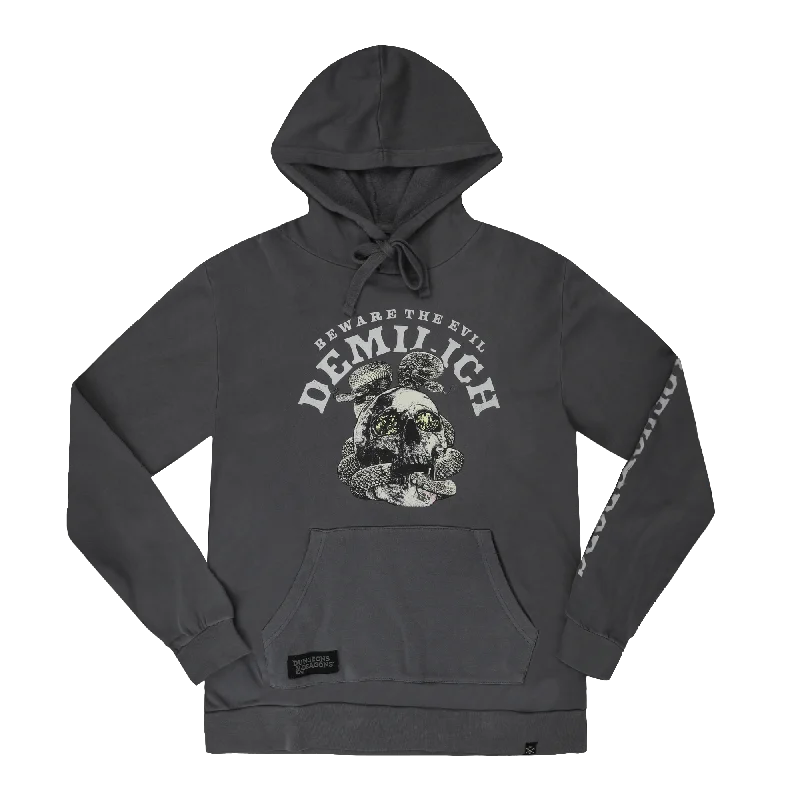 High-quality Styles Demilich Charcoal Washed Hoodie