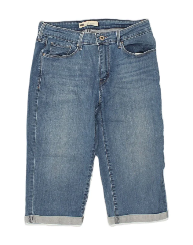 Fashionable and versatile LEVI'S Womens Denim Shorts US 10 Large W30 Blue
