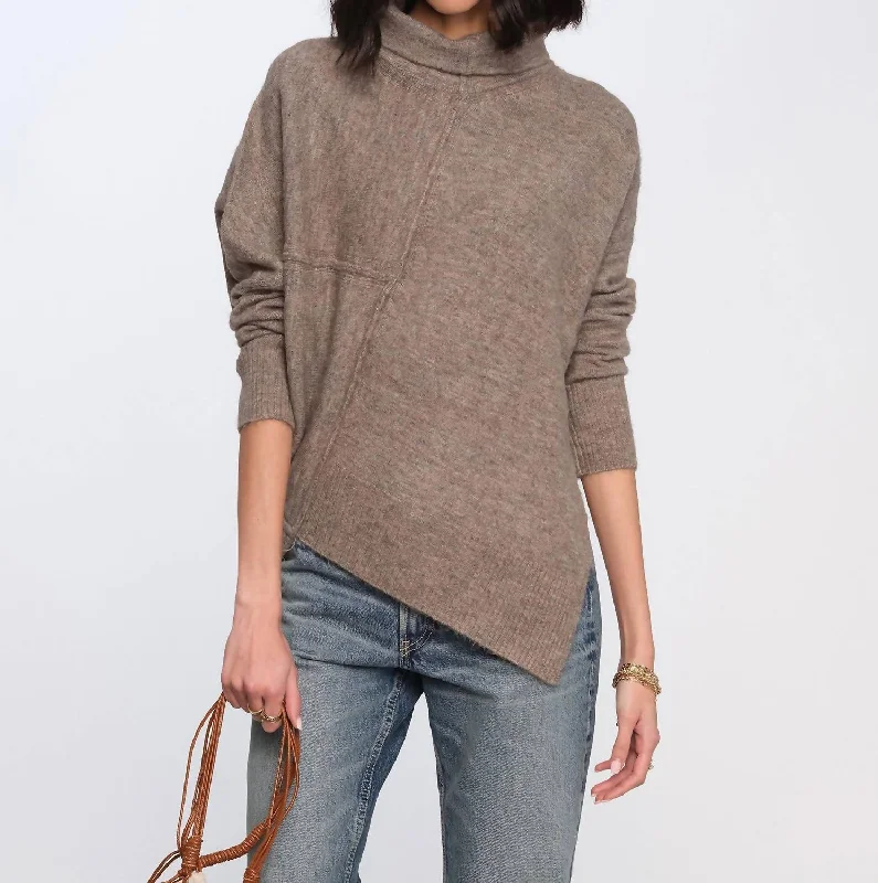 Simple Matching Aska Sweater In Moss