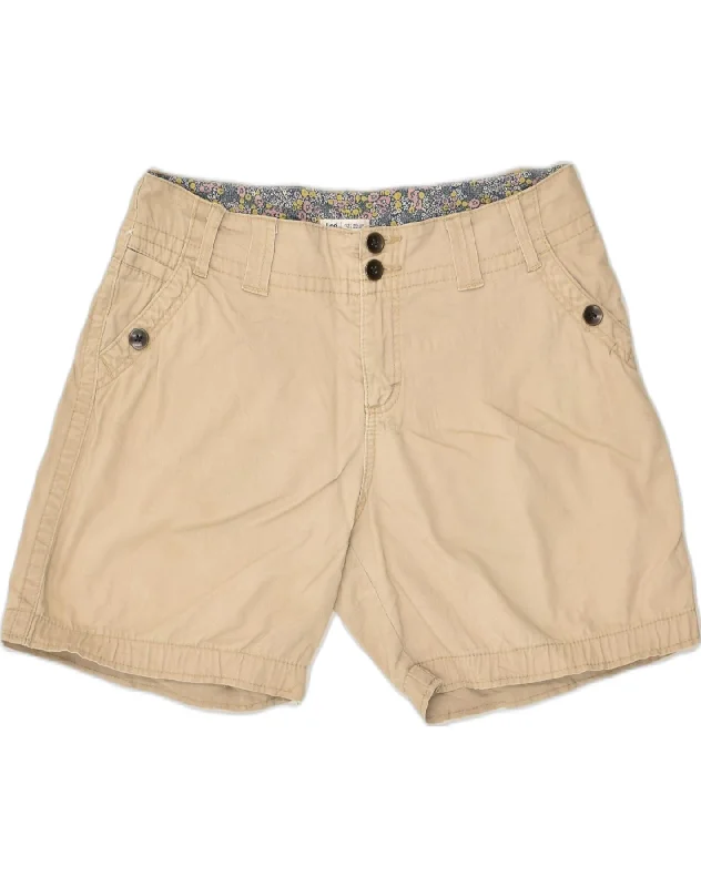 Fashion Wear LEE Womens Casual Shorts W34 Large  Beige Cotton