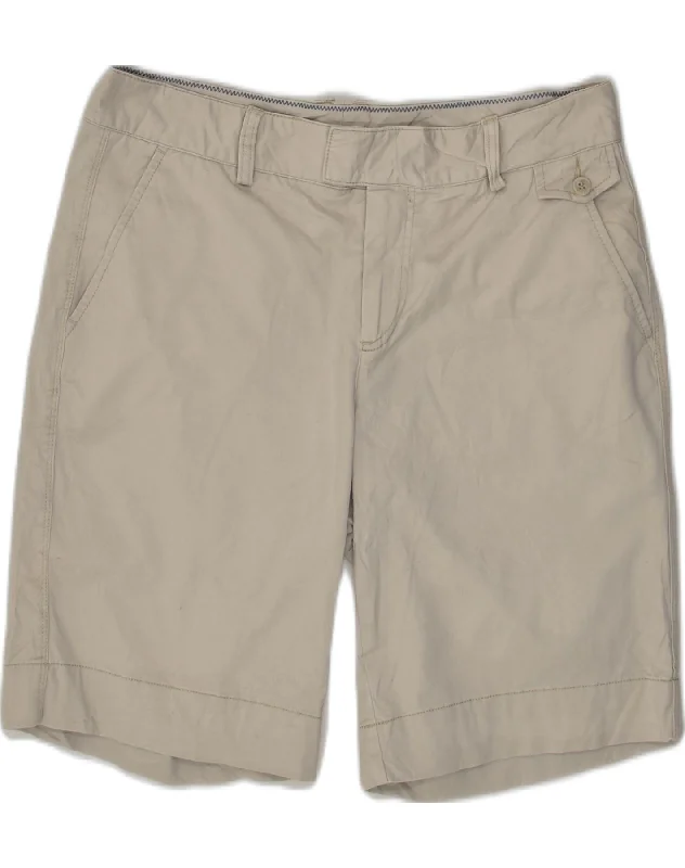 Simple Elegance DOCKERS Womens Chino Shorts US 12 Large W34  Grey Cotton
