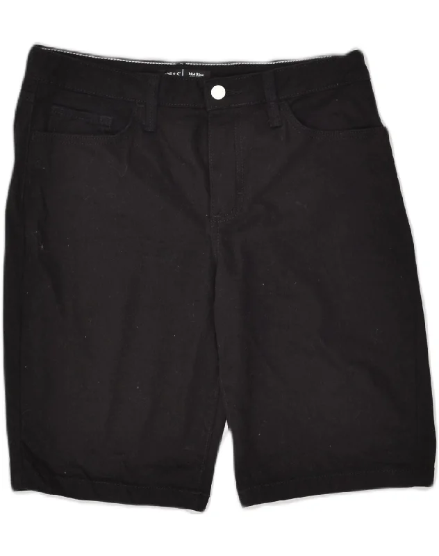 Romantic Temperament LEE Womens Mid Rise Mid Rise Bermuda Shorts US 10 Large W32 Black Cotton Romantic Temperament LEE Womens Mid Rise Mid Rise Bermuda Shorts US 10 Large W32 Black Cotton