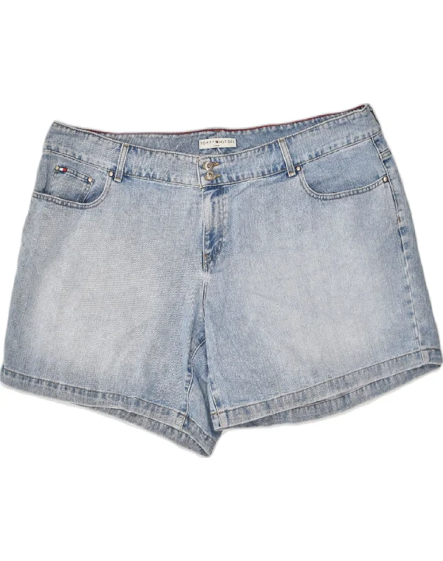 Versatile Comfort TOMMY HILFIGER Womens Denim Shorts W24 XS Blue Cotton