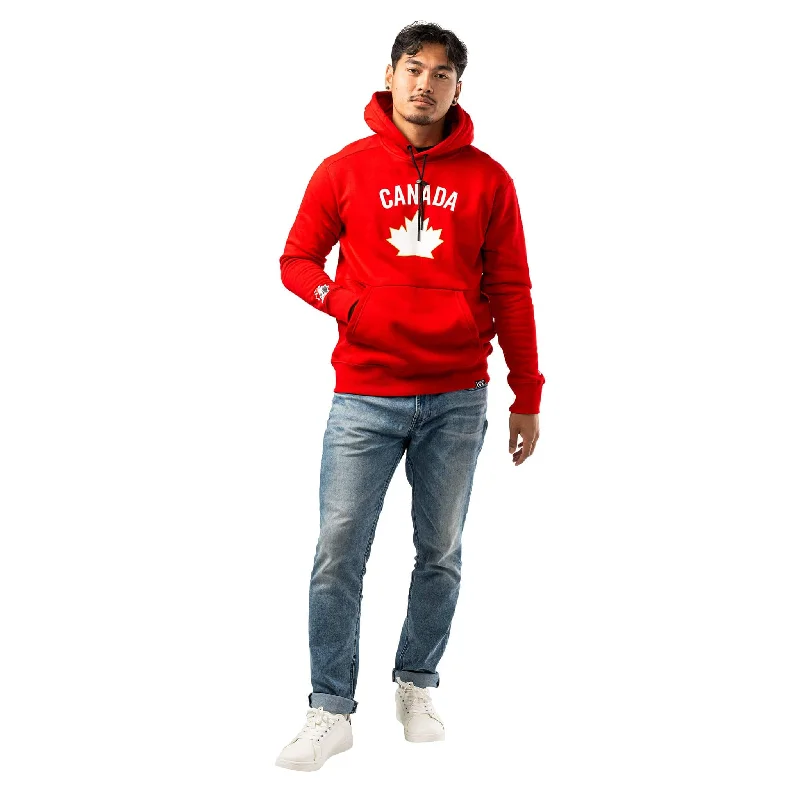 Sports Cool Bauer Hockey Canada Core Ultimate Hoody - Red