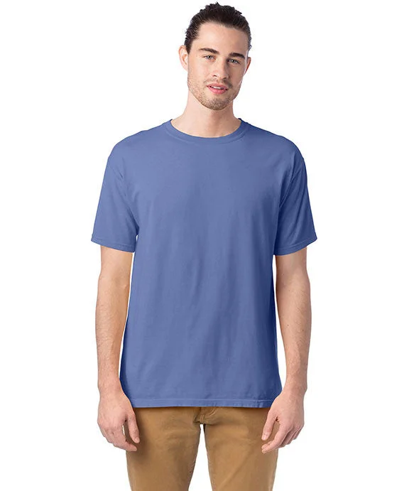 Sporty Elegance GDH100 - ComfortWash by Hanes Mens Garment-Dyed T-Shirt | Frontier Blue Sporty Elegance GDH100 - ComfortWash by Hanes Mens Garment-Dyed T-Shirt | Frontier Blue