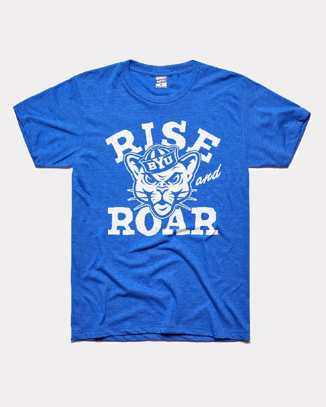Soft Fashion Rise & Roar BYU Cougars Royal Blue T-Shirt