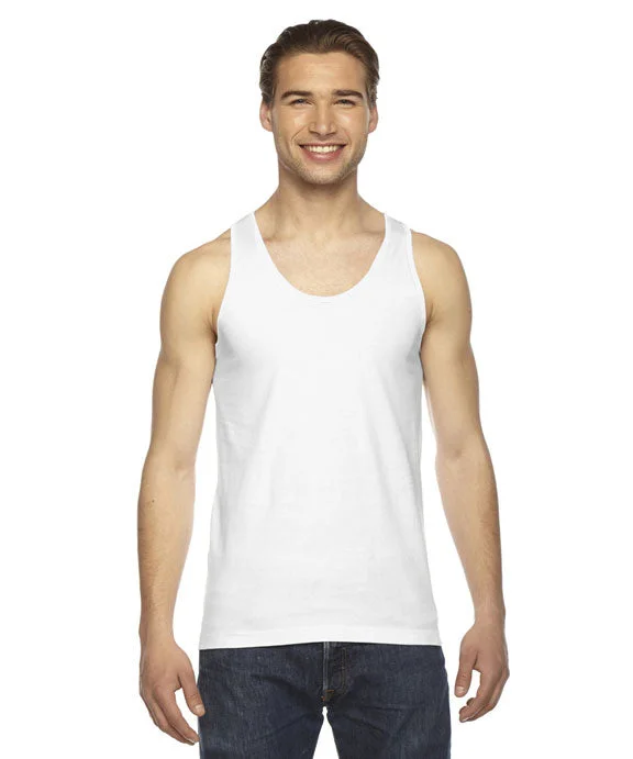 Sports outdoor style 2408 - American Apparel Unisex Fine Jersey Tank Top | White