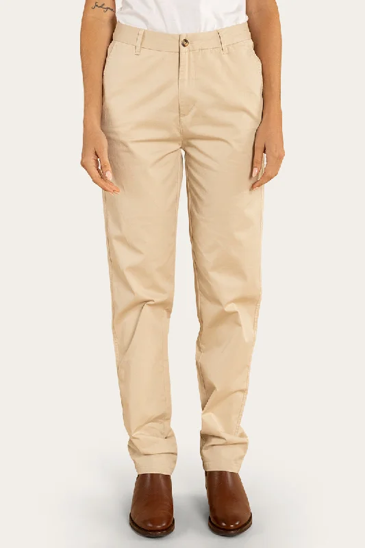 Exquisite workmanship Scottsdale Womens Regular Fit Chino Pant - Bone