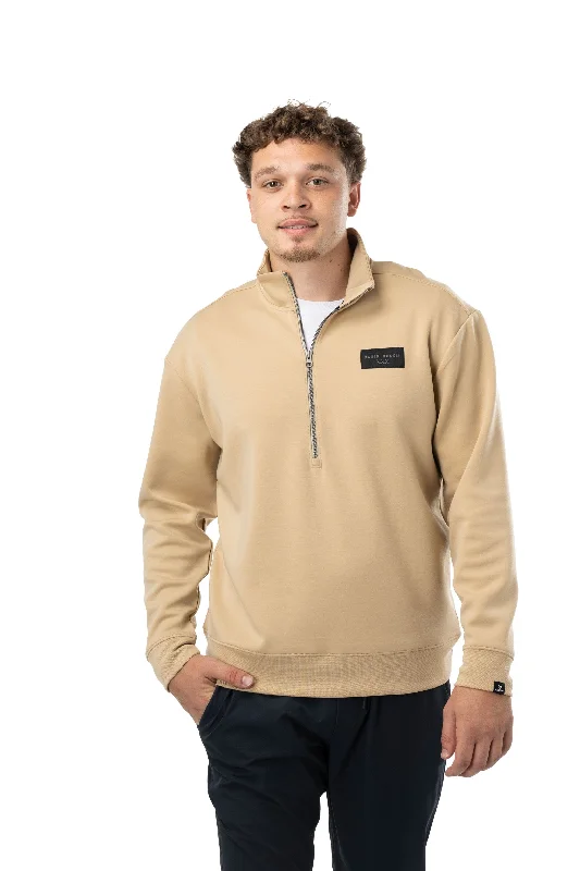 Design Must-have Bauer First Line Collection 1/2 Zip Pullover Senior - Tan
