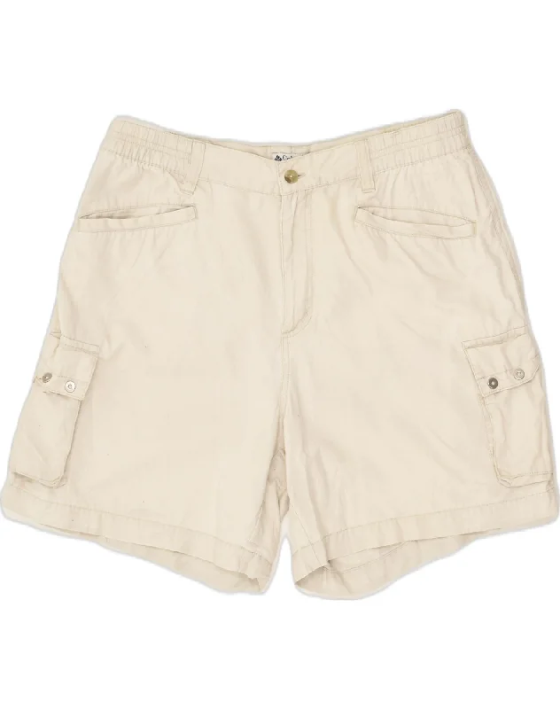 Unique prints COLUMBIA Womens Cargo Shorts US 12 Large W38 Grey Cotton