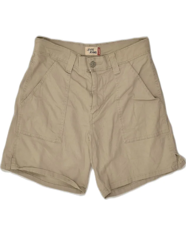 Fashion Style LEVI'S Womens Denim Shorts US 8 Medium W32 Grey Cotton
