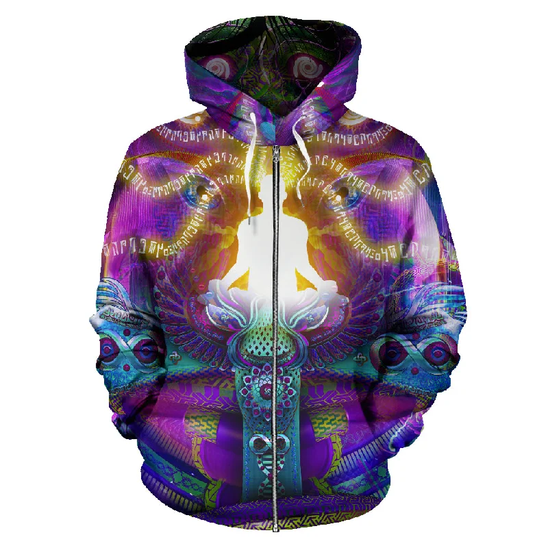 Warm Winter Series Union of Opposites Zip-Up Hoodie
