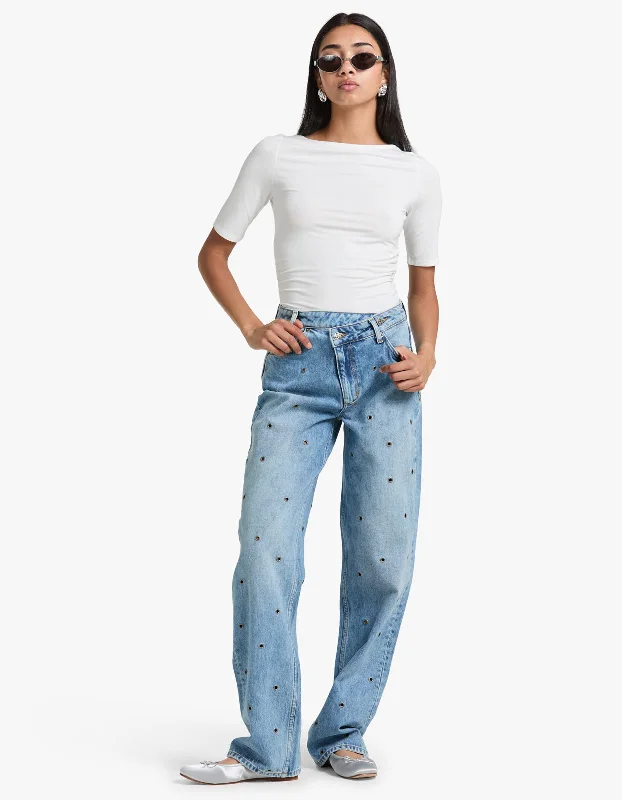 Luxury And Elegant Relax Jean - Chroma