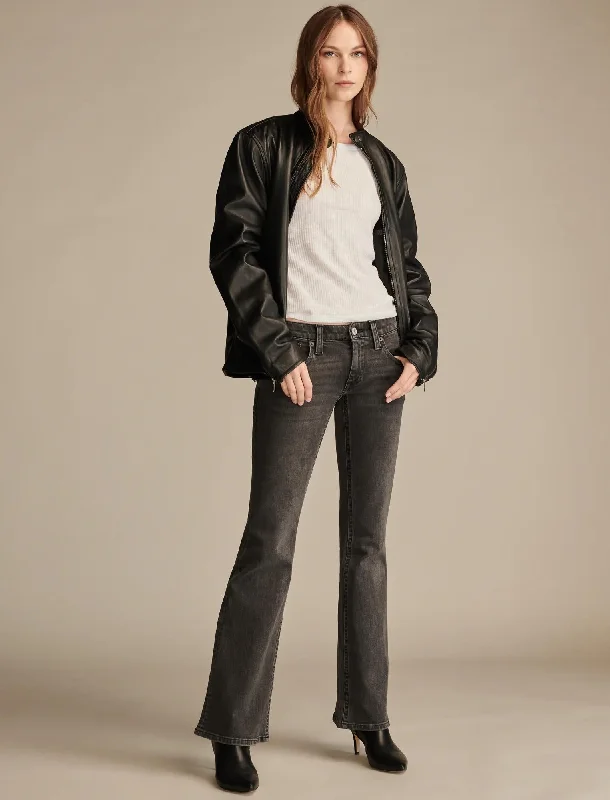Minimal Classic Lucky Brand Women's Low Rise Flare