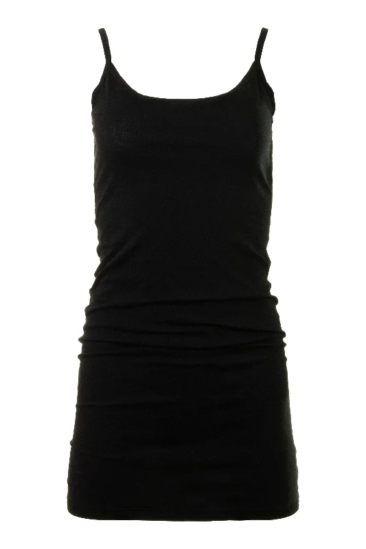 Basic Comfort Velvet Scarlett Gauzy Whisper Slip Dress