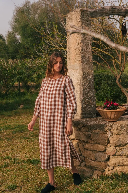 Mocha Gingham
