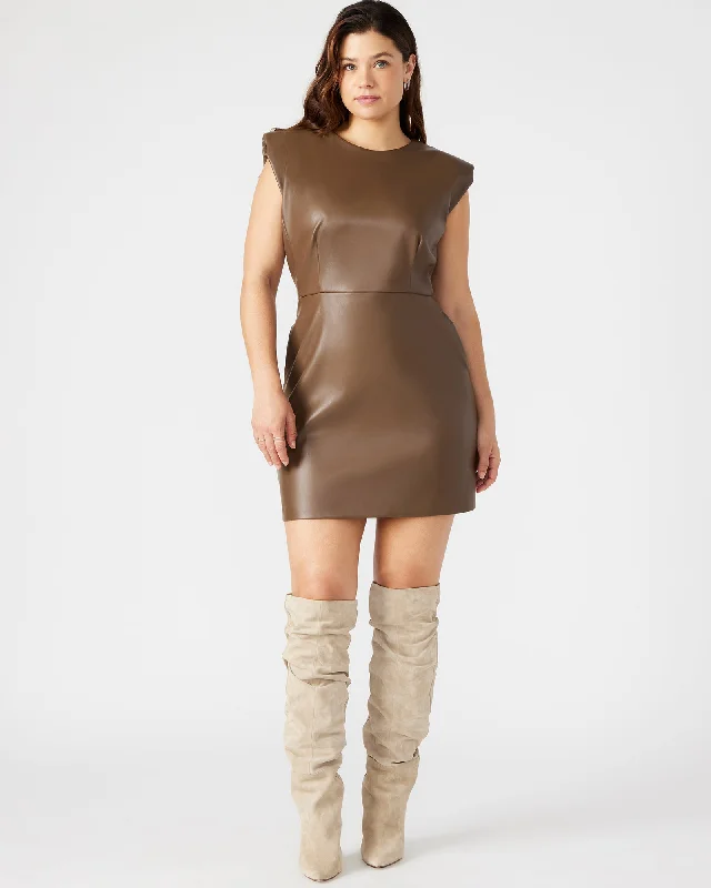 Design sense BELEN DRESS COCOA