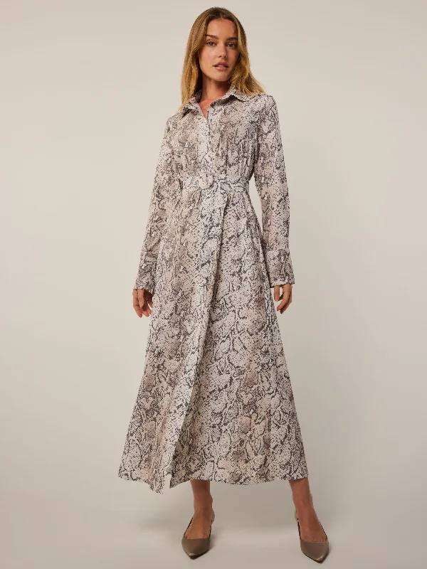 Comfortable Tops Wolf Scales Ashe Shirt Dress